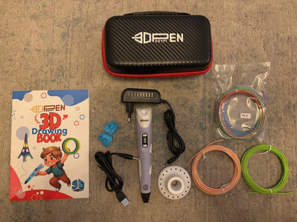 طقم قلم ثلاثي الأبعاد _ مجموعة أقلام ثلاثية الأبعاد