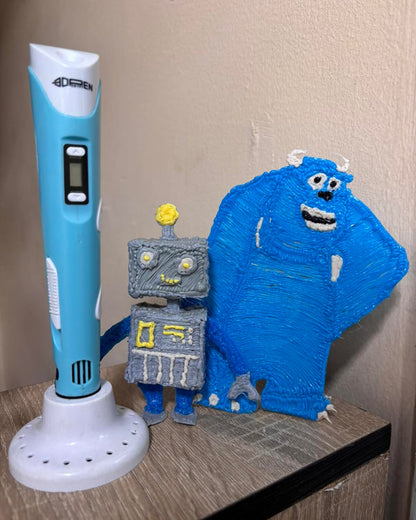 3D Pen Super Kit _ مجموعة أقلام ثلاثية الأبعاد احترافية