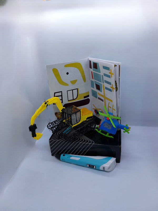 طقم قلم ثلاثي الأبعاد _ مجموعة أقلام ثلاثية الأبعاد