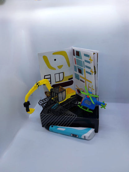 طقم قلم ثلاثي الأبعاد _ مجموعة أقلام ثلاثية الأبعاد